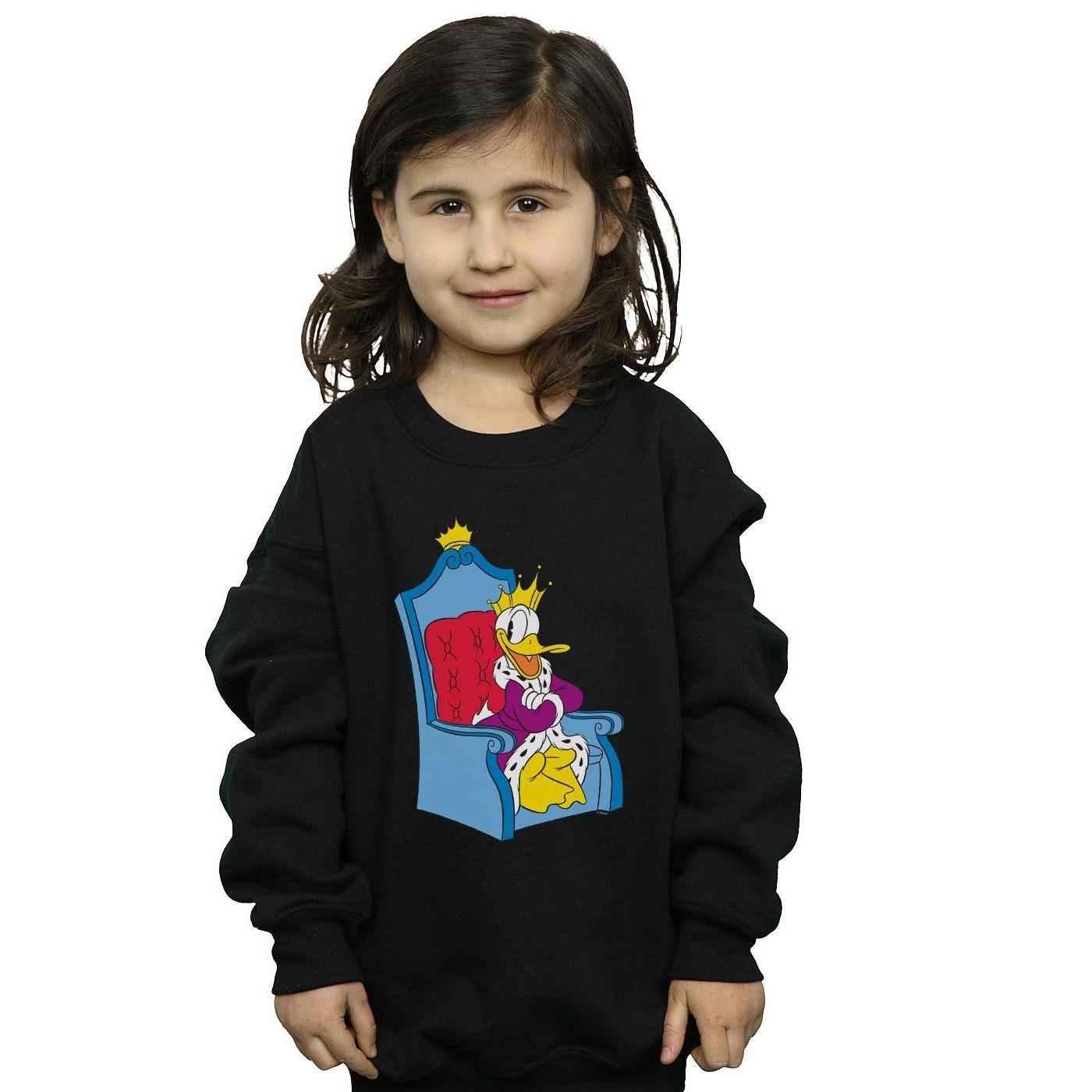 Disney Donald Duck King Donald Sweatshirt