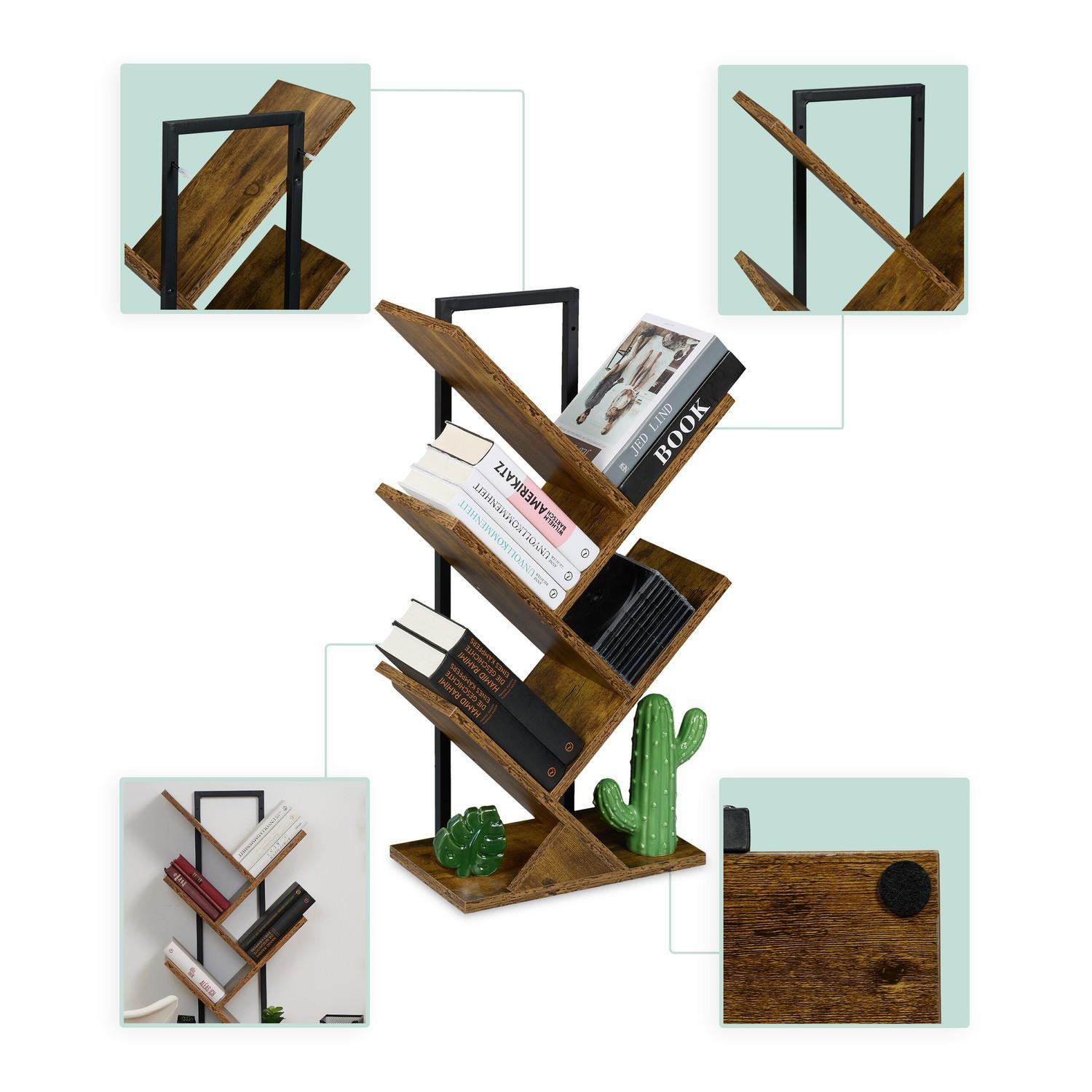 Northix Bücherregal 4 Fächer