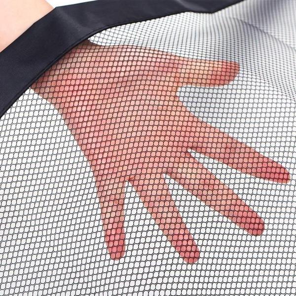 eStore Hundegitter mit Netz - 110 x 72 cm