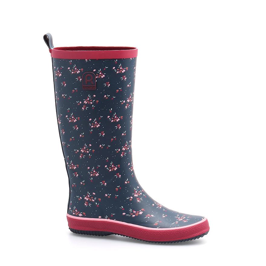 Rouchette gummistiefel damen goji