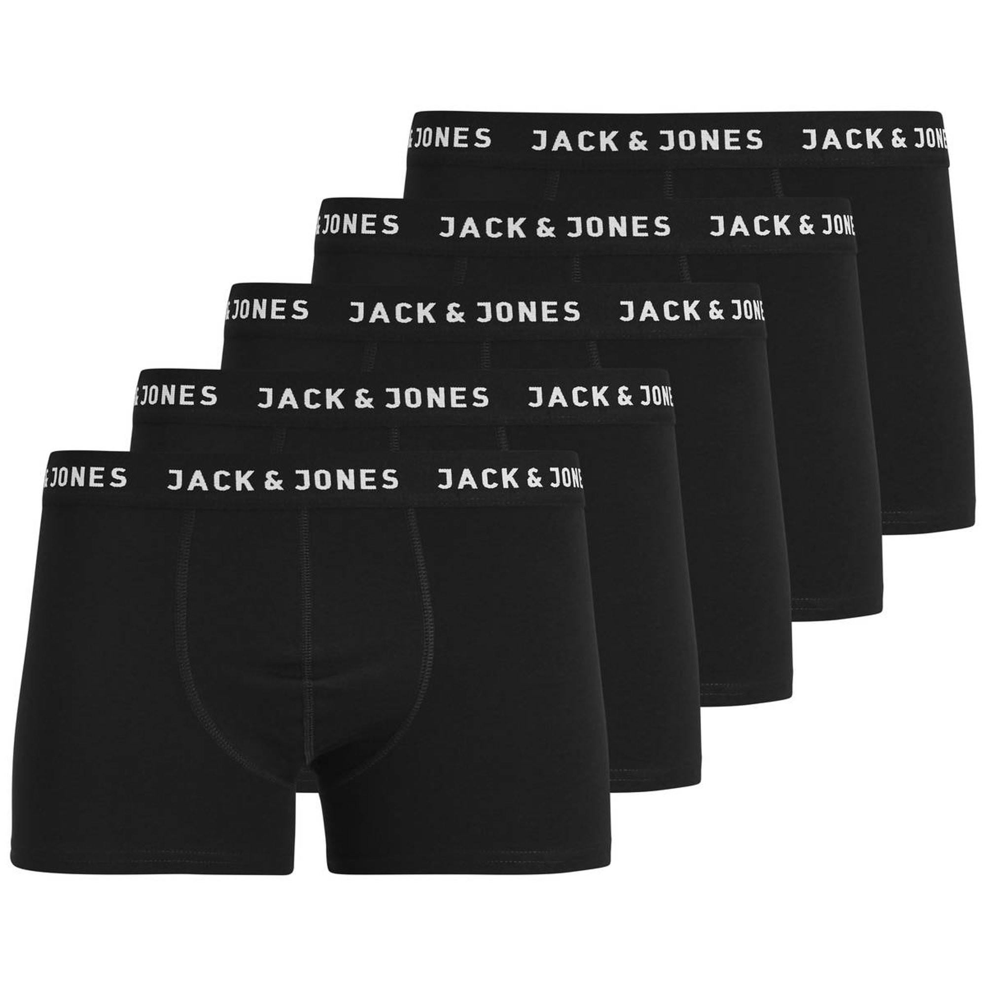 JACK & JONES Boxershort 5er Pack Stretch-JACHUEY TRUNKS 5 PACK