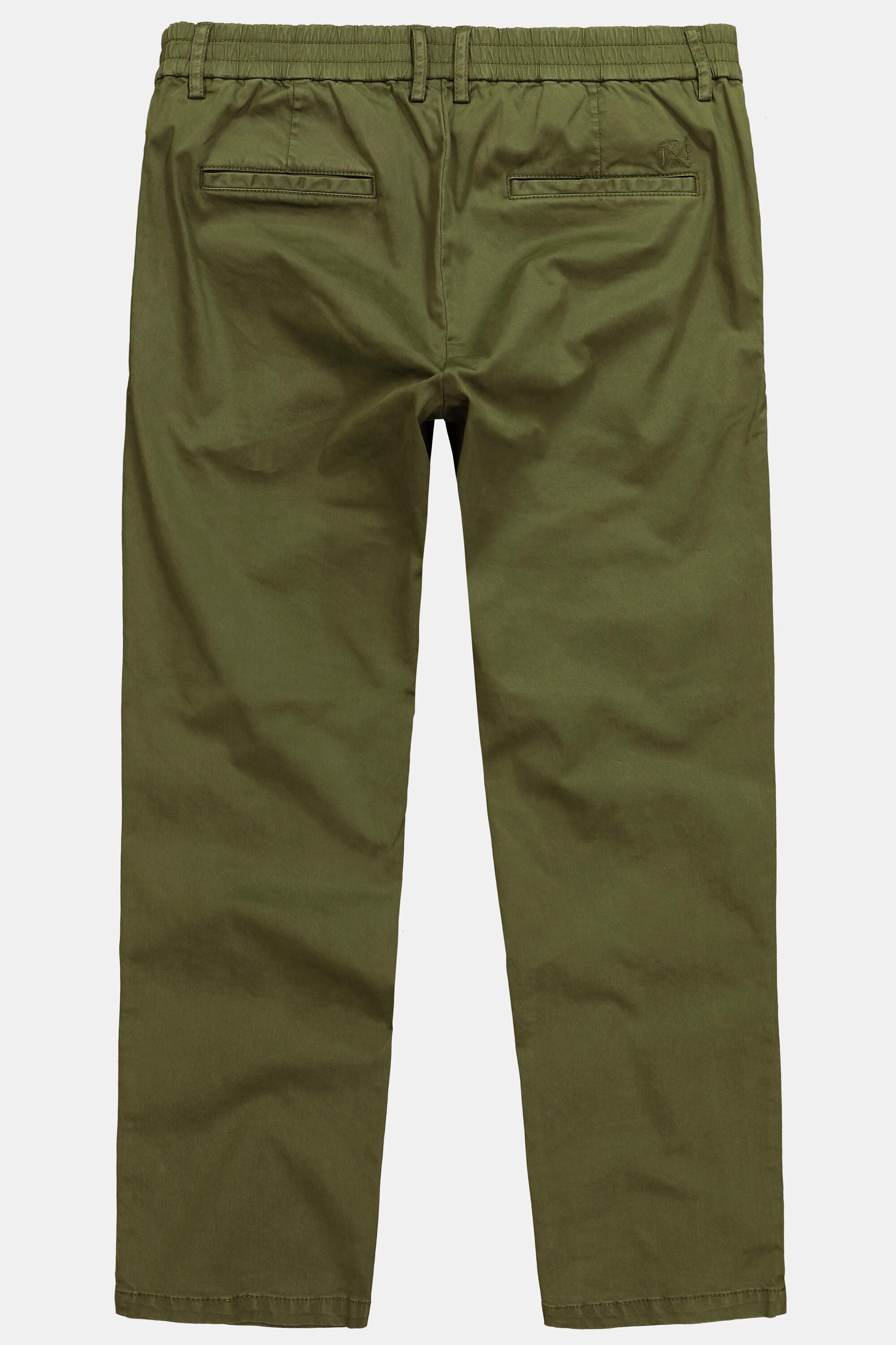 JP1880 Chino FLEXNAMIC Modern Straight Fit mit elastischem Bund und Bundfalte