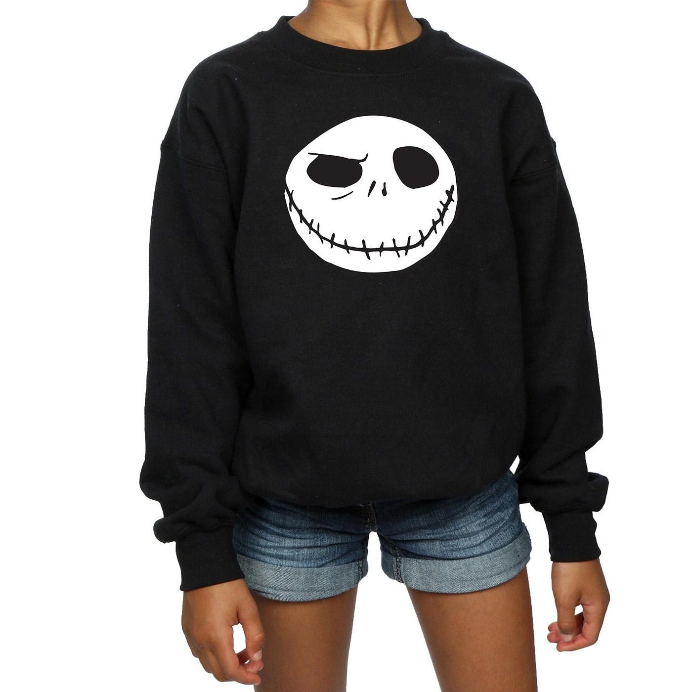 Disney Nightmare Before Christmas Jack's Big Face Sweatshirt