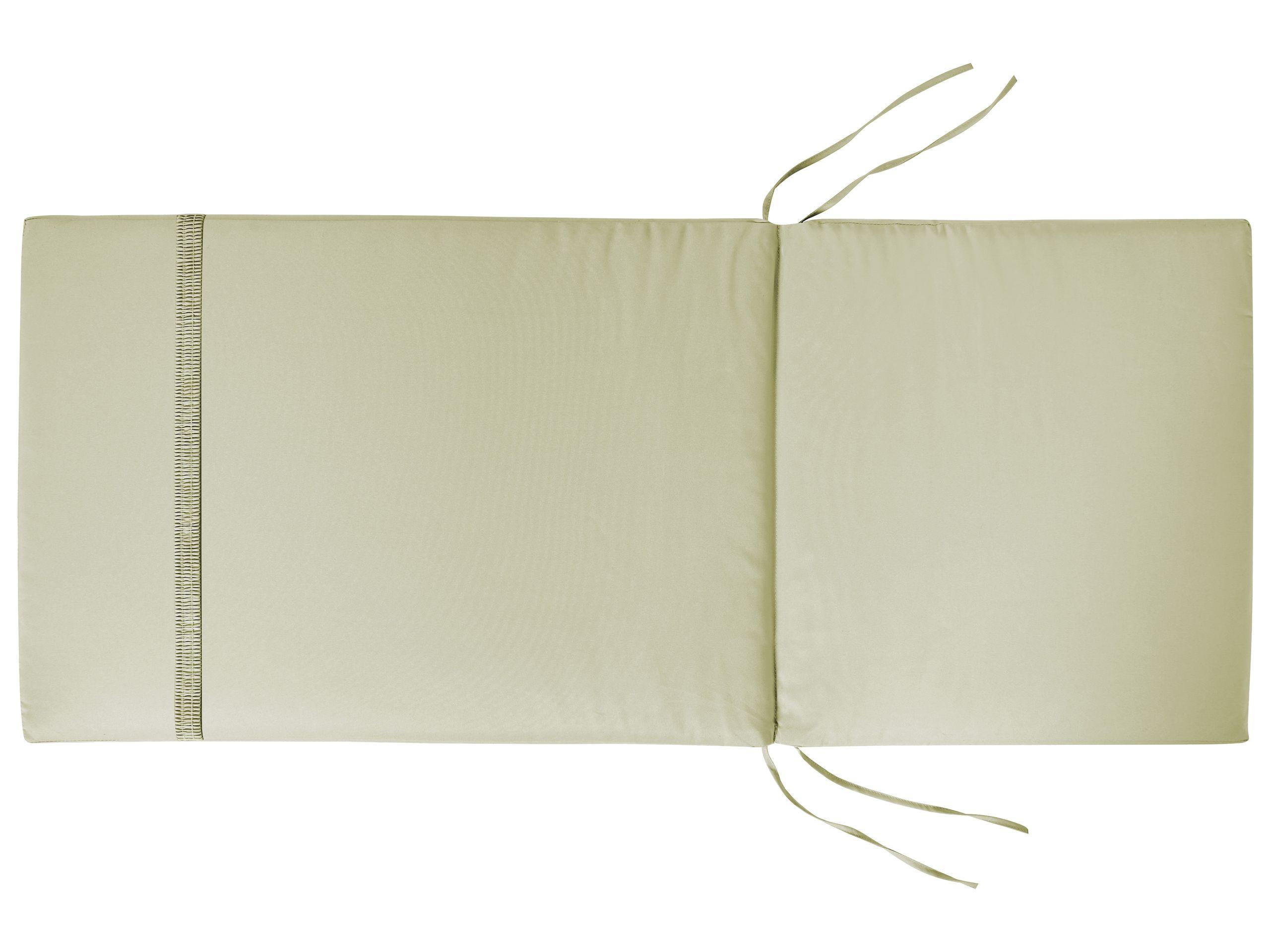 Beliani Outdoor Sitzkissen 6er Set aus Polyester Modern JAVA/AMANTEA PREMIUM