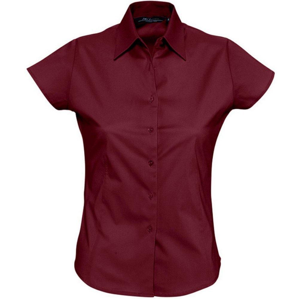 SOLS Kurzarm Arbeitsbluse