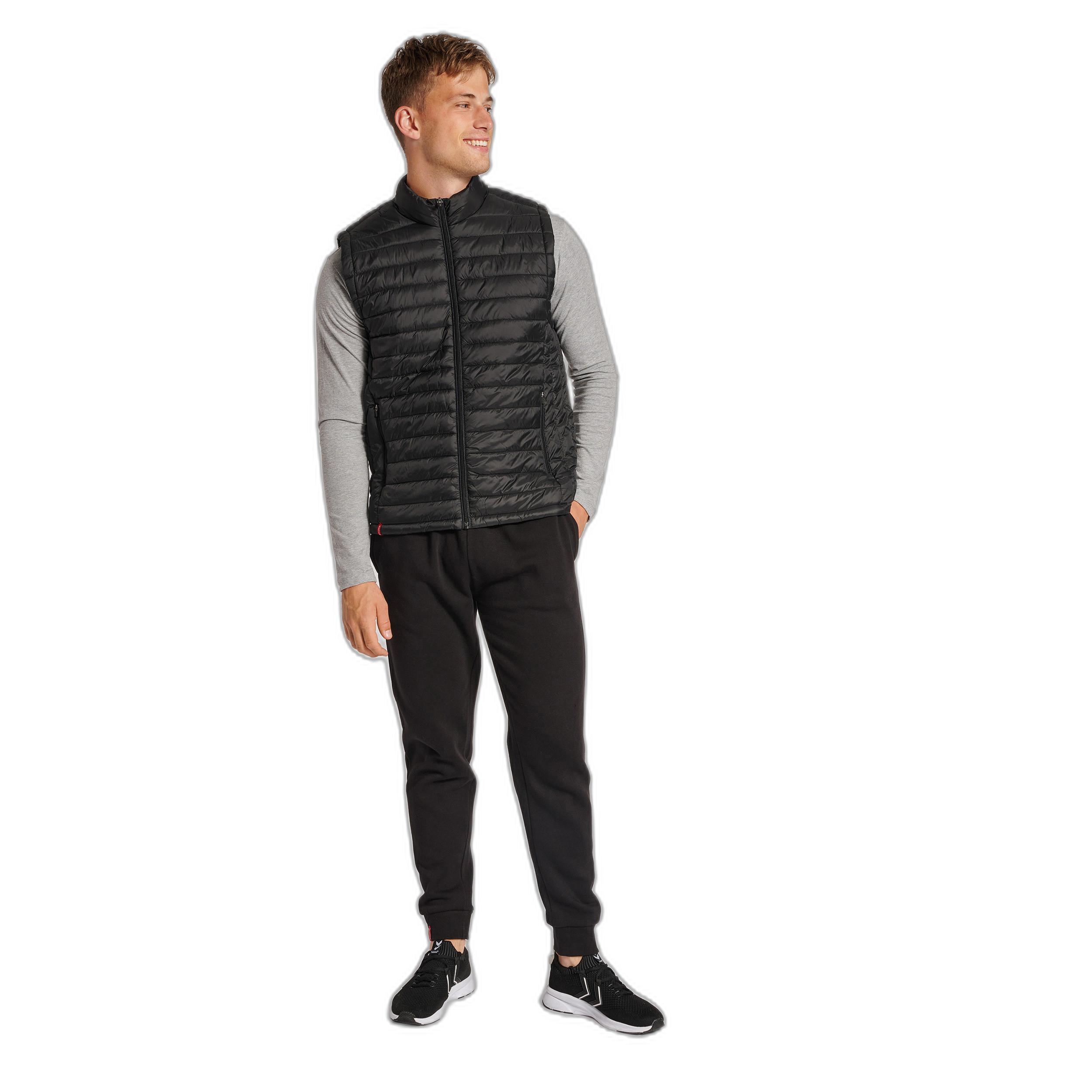 Hummel ärmellose daunenjacke red