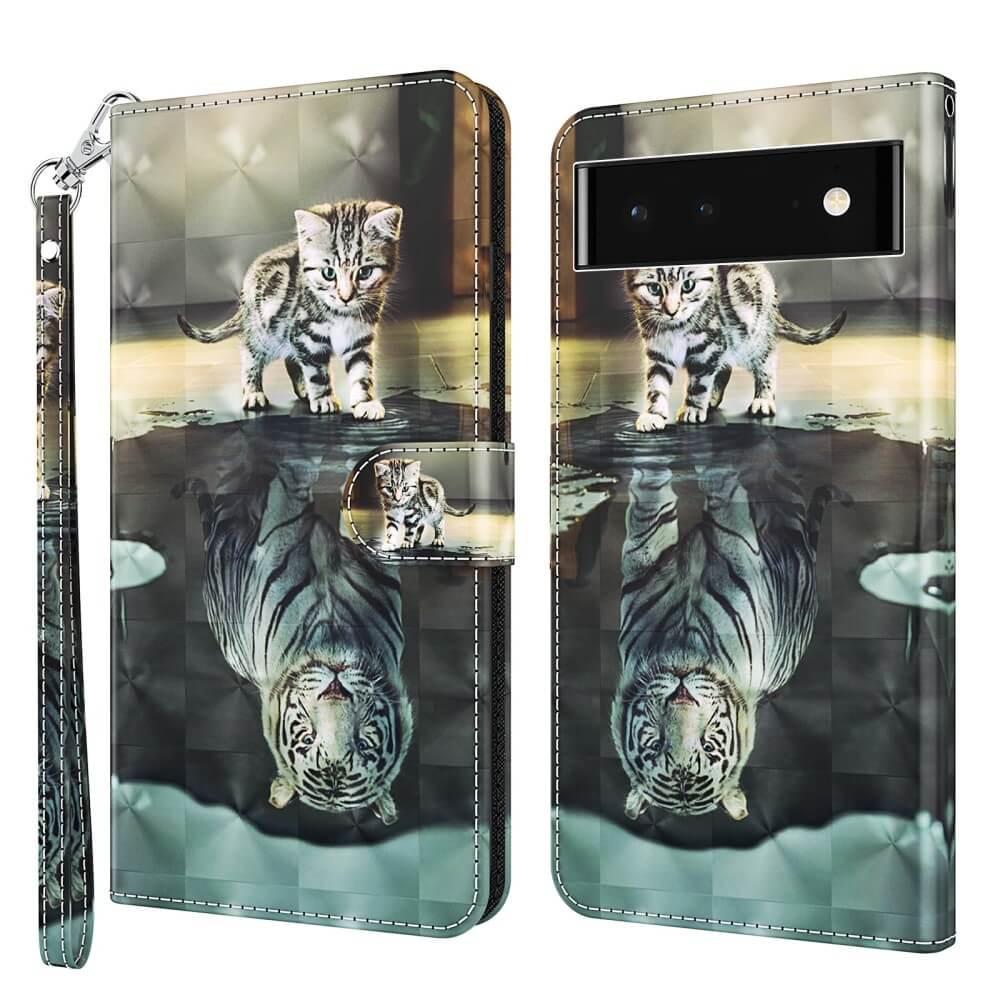 Cover-Discount Google Pixel 7 - Etui Glanz Effekt