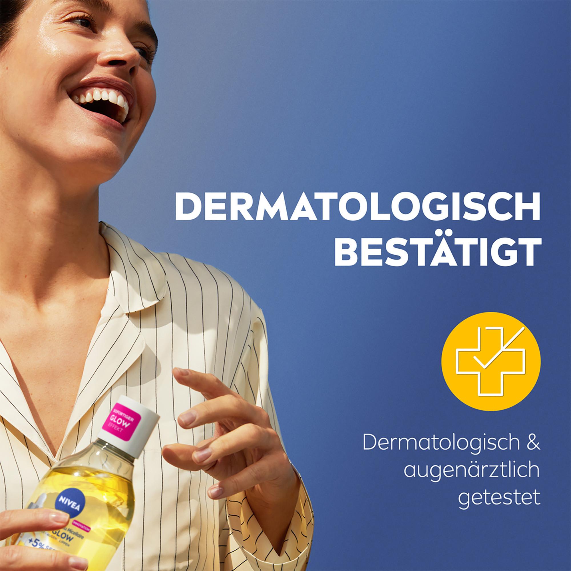 NIVEA Face Cleansing Skin Glow Serum Mizellenwasser