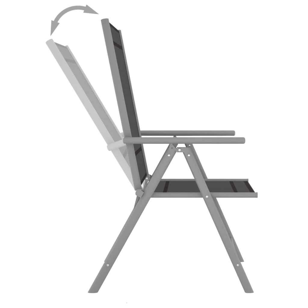 VidaXL Garten-essgruppe aluminium