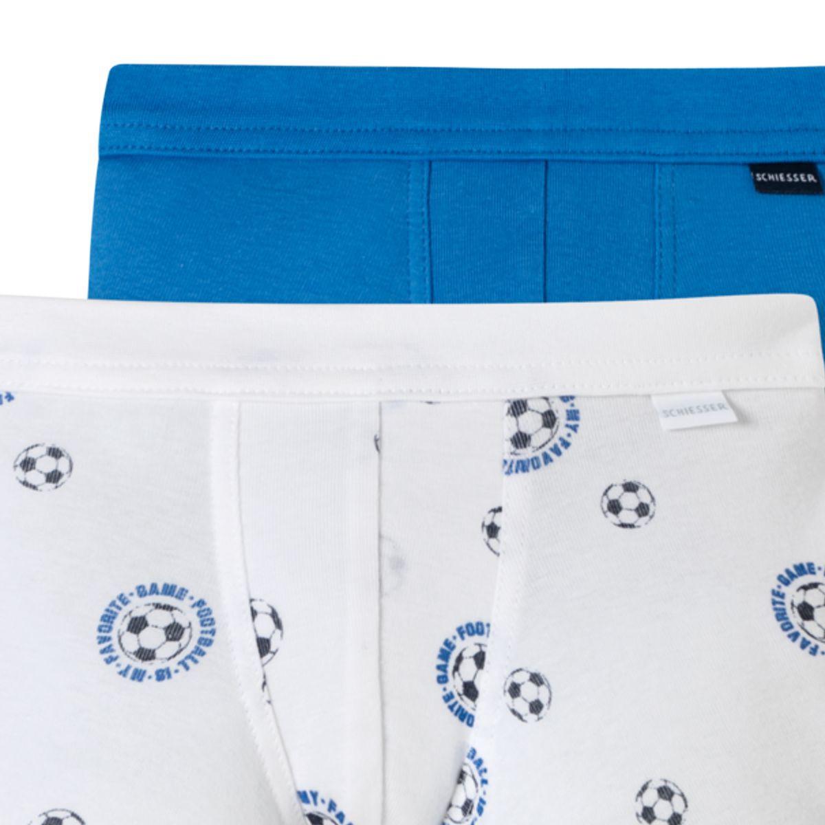 Schiesser 6er Pack Kids Boys Feinripp Organic Cotton - Shorts / Pants