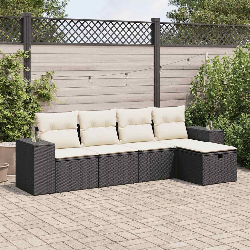 VidaXL Gartensofa set poly-rattan