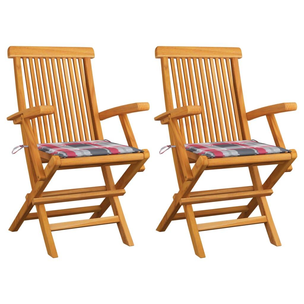 VidaXL Gartenstuhl teak