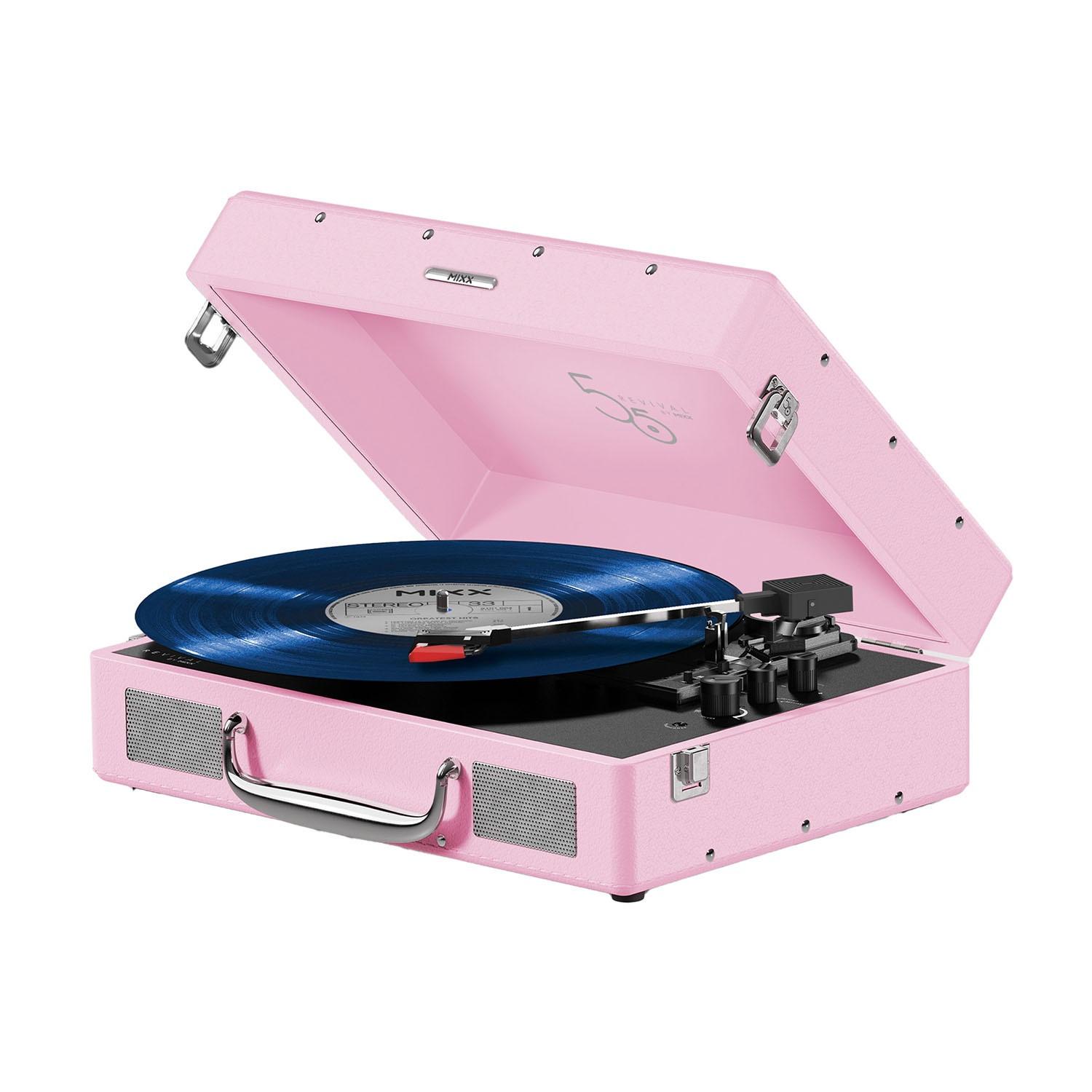 Mixx MIXX Vinyl-Plattenspieler Revival 55 Stereo Pink