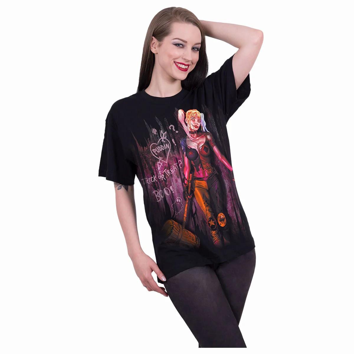 Harley Quinn Trick Or Treat T-Shirt