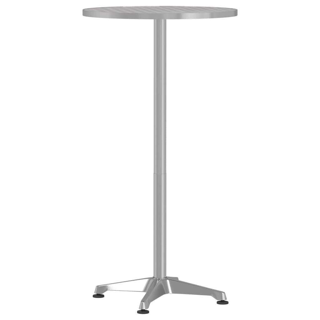 VidaXL Outdoor bartisch aluminium