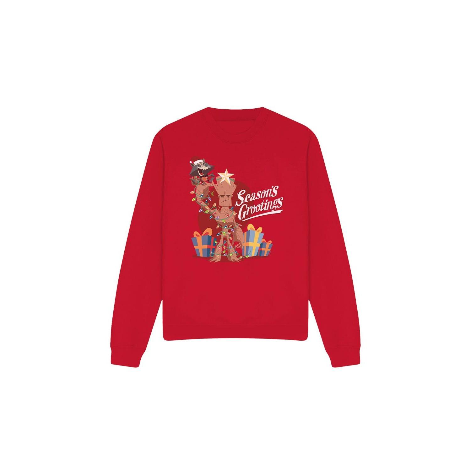 Guardians Of The Galaxy Seasons Grootings Sweatshirt