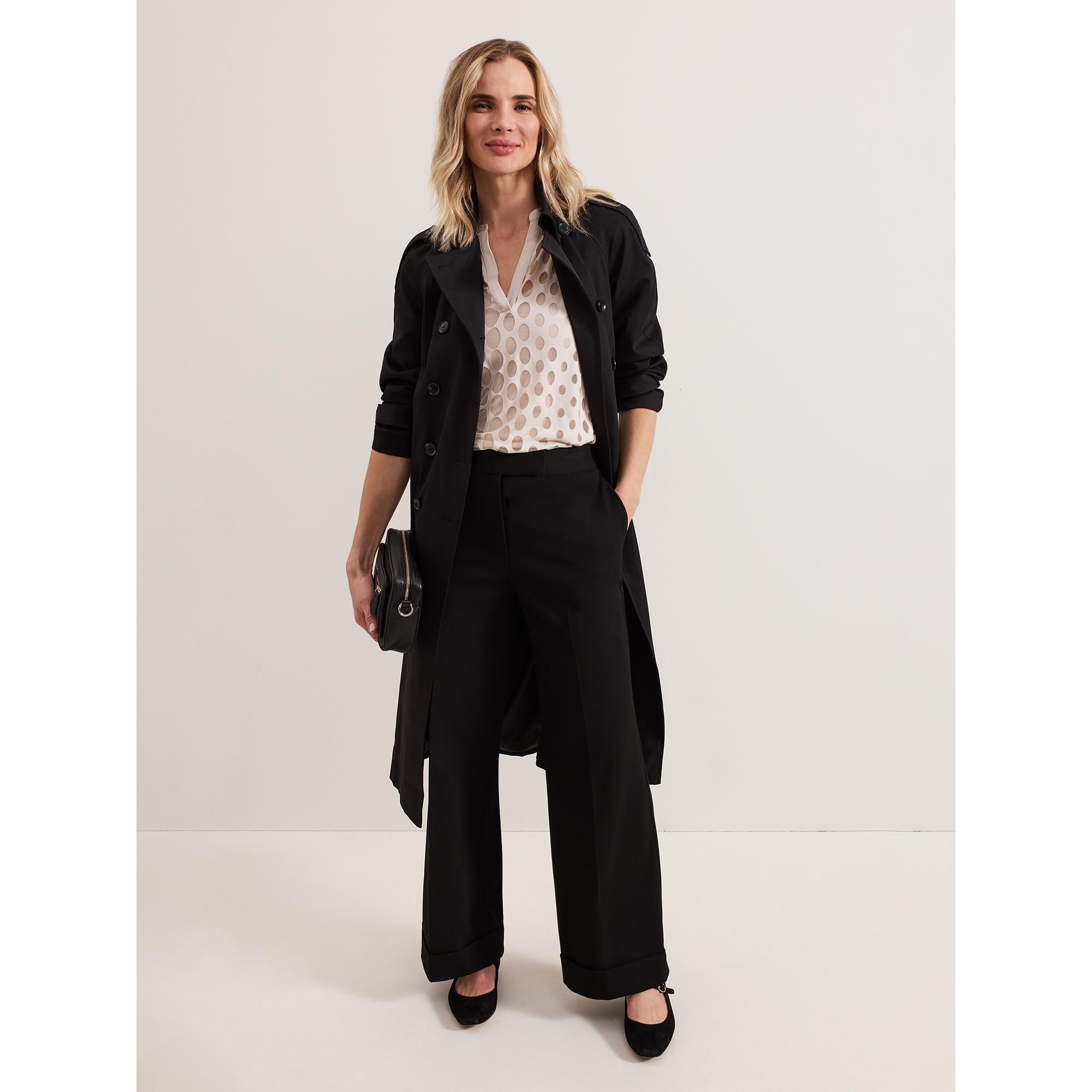 Phase Eight Cleo Geometrisches Kurzarm Top