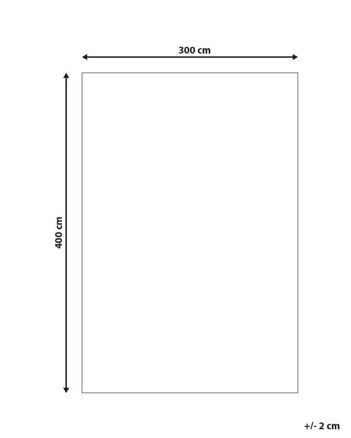 Beliani Teppich aus Polyester Modern MANDAI