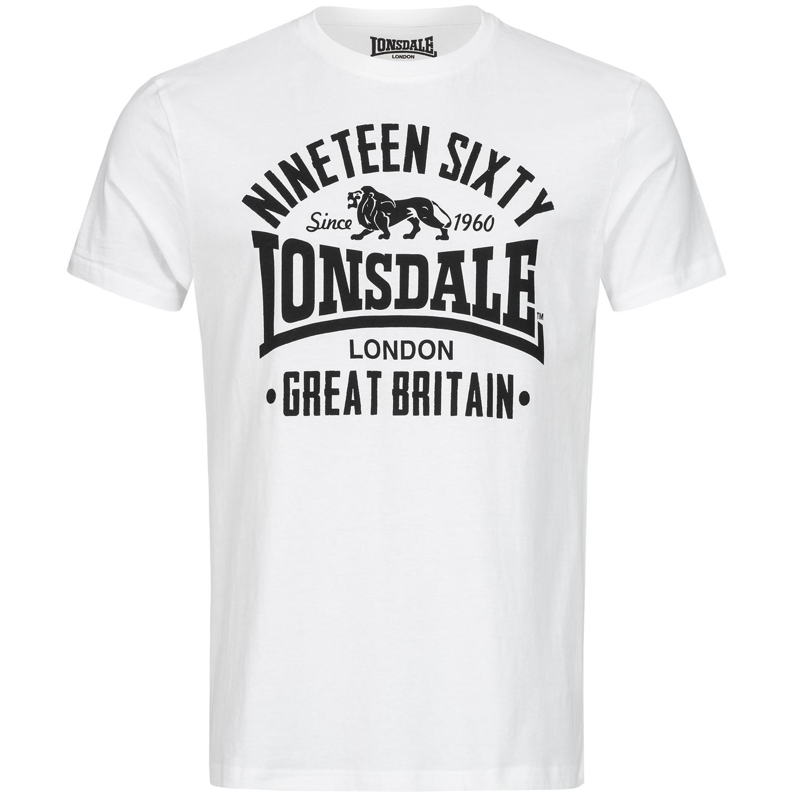 LONSDALE Regular Fit Logo Print T-Shirt Doppelpack