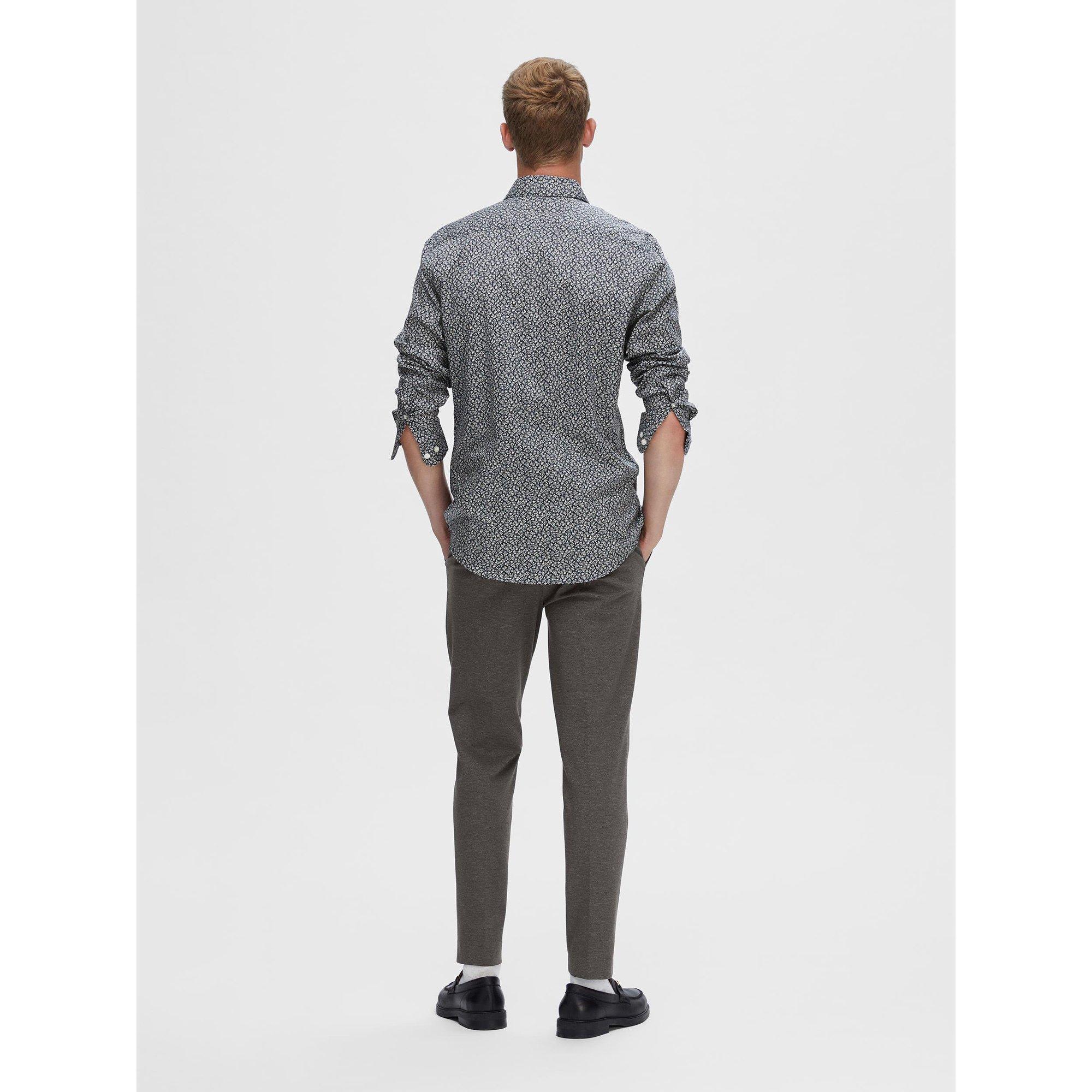 SELECTED SLHSlimSoho AOP Mix Slim Fit Langarm Hemd