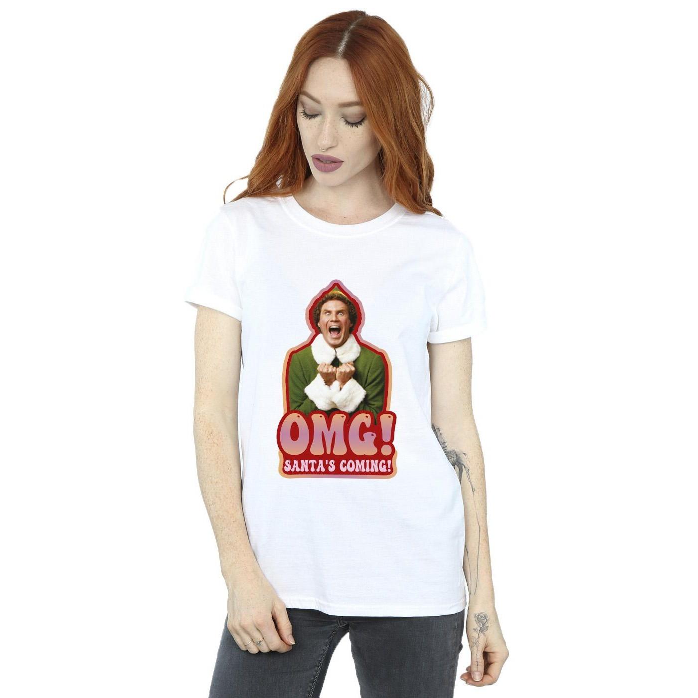 Elf Santa's Coming T-Shirt