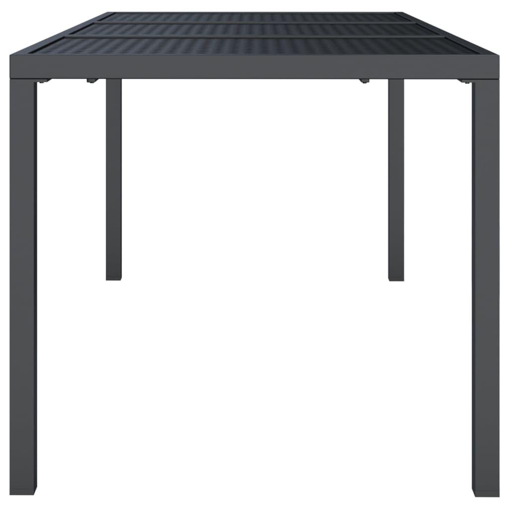 VidaXL Gartentisch stahl
