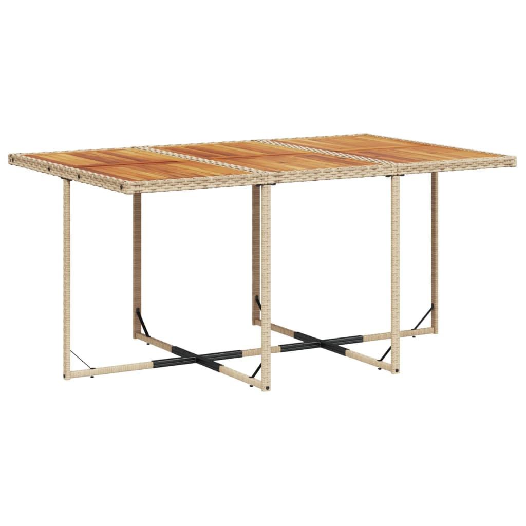 VidaXL Garten essgruppe poly-rattan