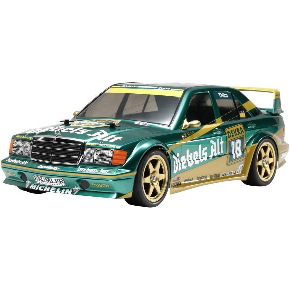 Tamiya 1:10 Elektro Mercedes Benz 190E Diebels Alt Bausatz