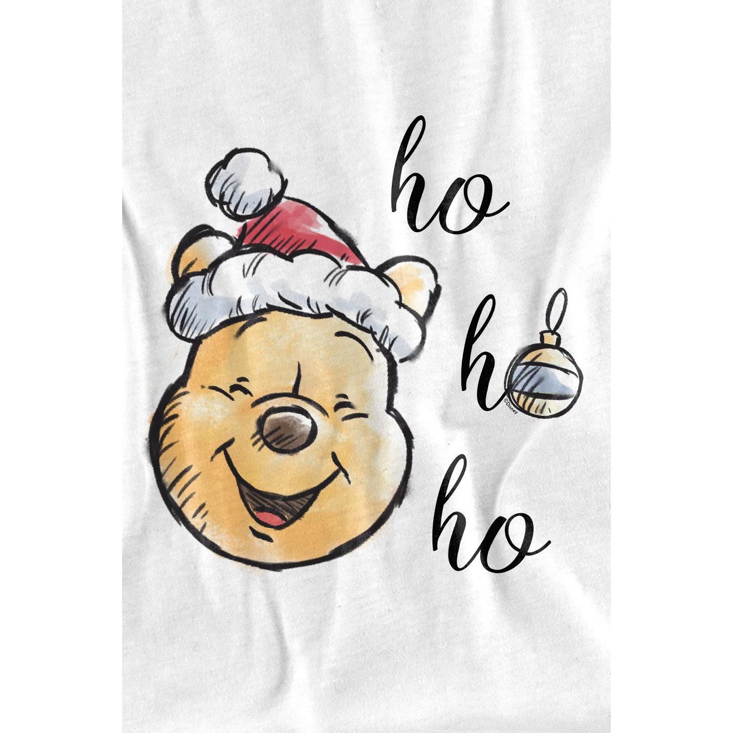 Winnie the Pooh Ho Ho Ho, Merry Christmas TShirt