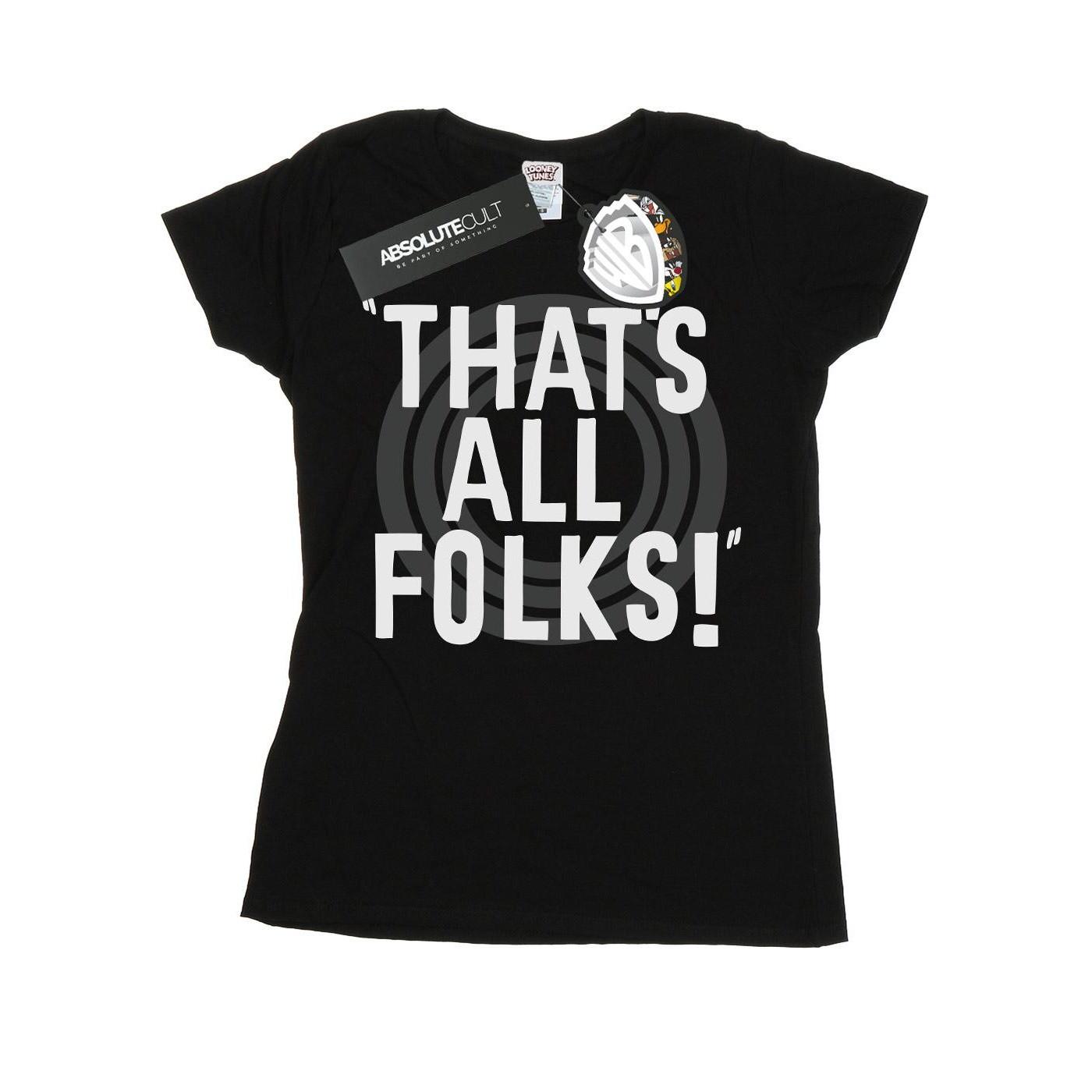 LOONEY TUNES That's All Folks T-Shirt