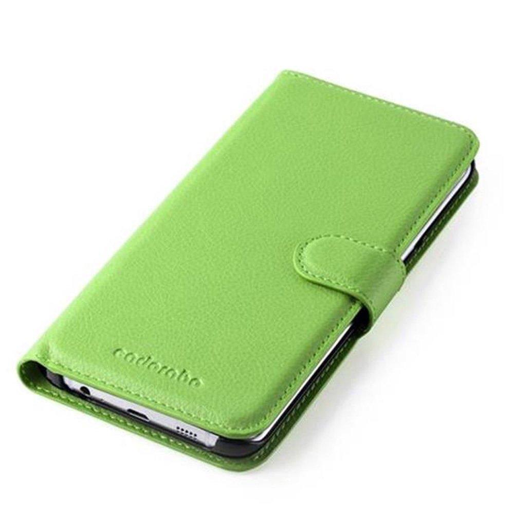 Cadorabo Hülle für Samsung Galaxy S6 EDGE Standfunktion, Kartenfach