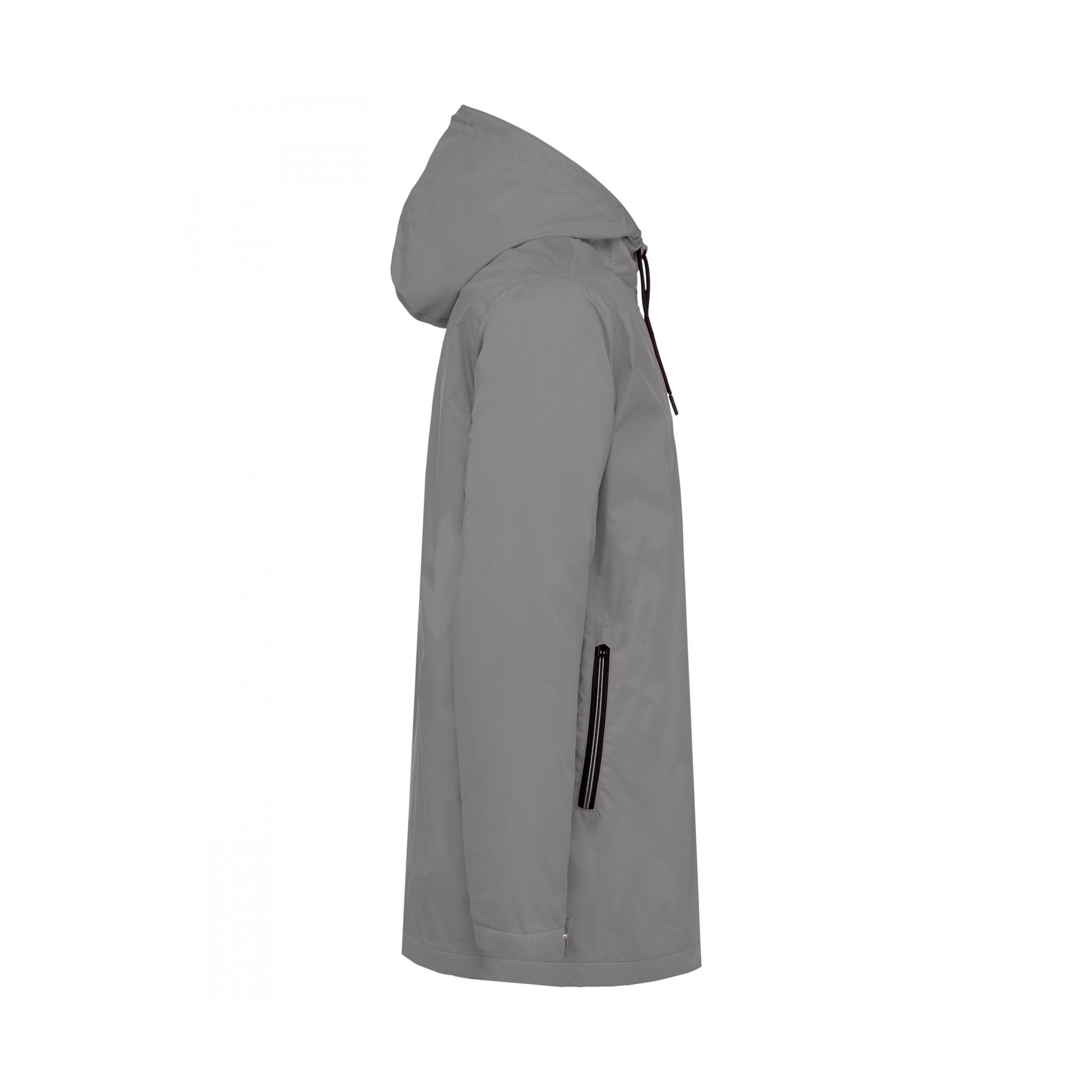 Kariban waerdichte jacke mit kapuze und mikrofleece-futter