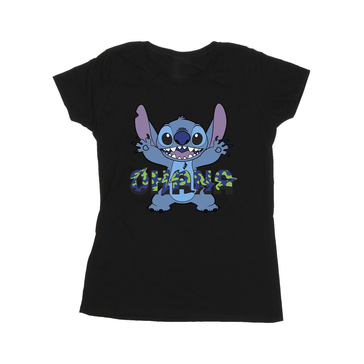Disney Ohana Bedrucktes T-Shirt