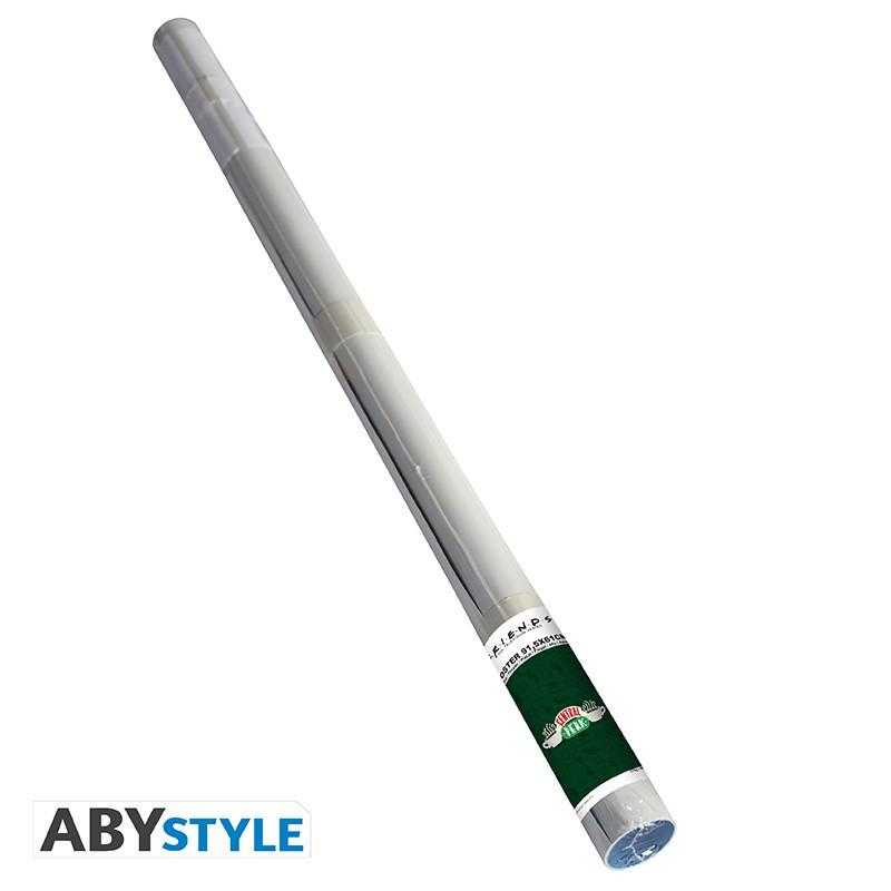 Abystyle Poster - Gerollt und mit Folie versehen - Friends - Central Perk