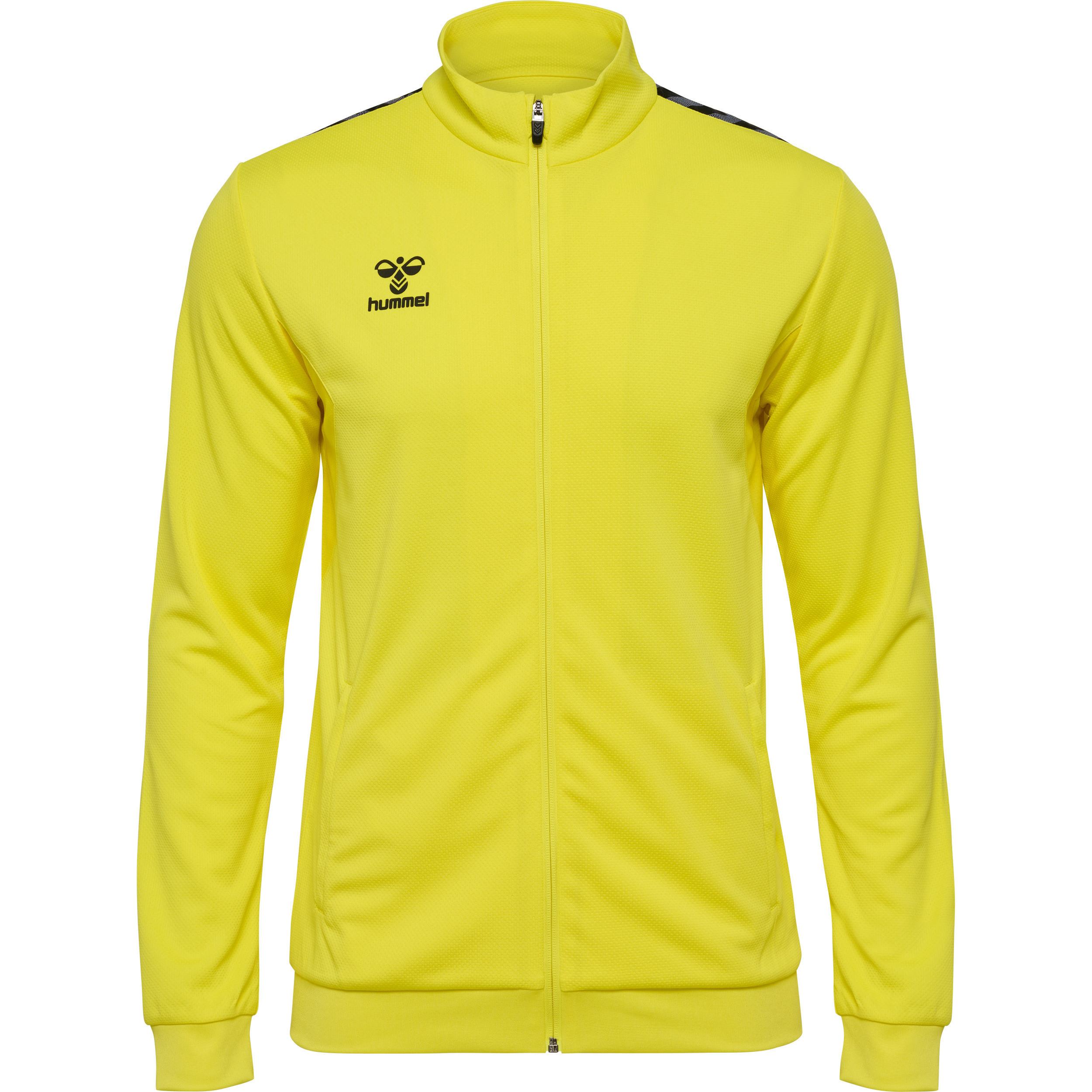 Hummel sweatjacke mit reißverschuss aus poyester humme authentic