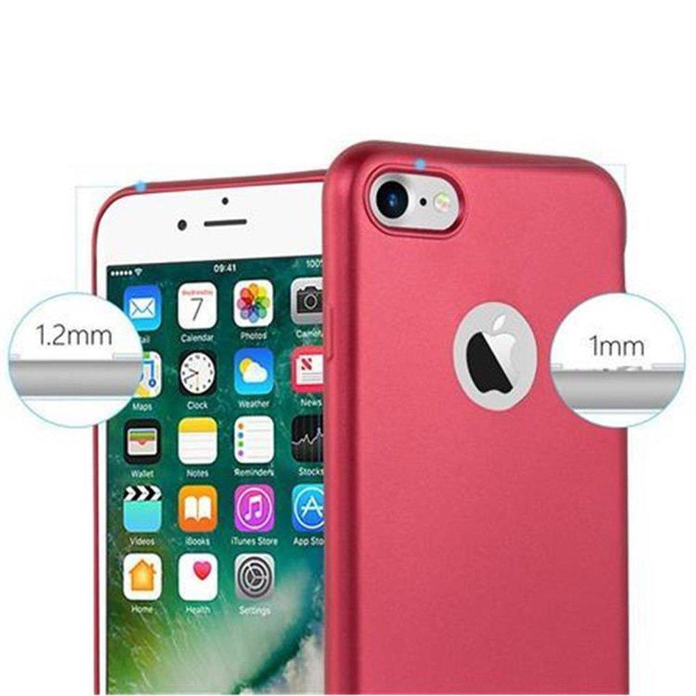 Cadorabo Hülle für Apple iPhone 7 7S 8 SE 2020 TPU Silikon Matt
