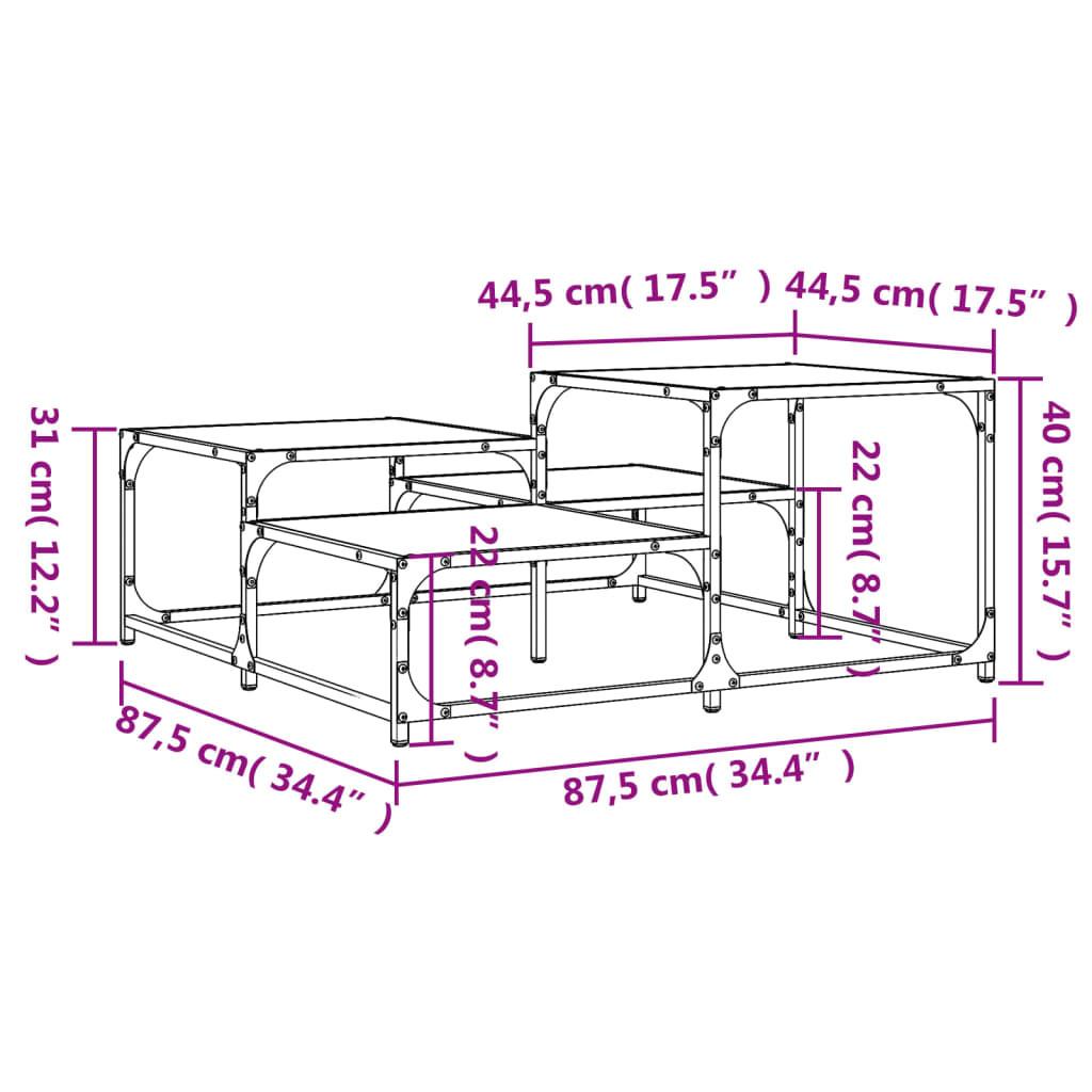 VidaXL Couchtisch holzwerkstoff