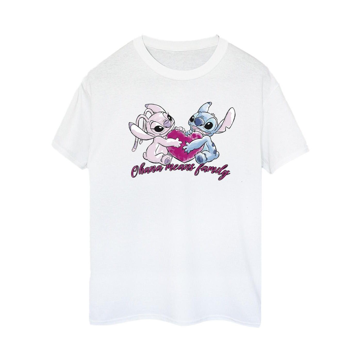 Disney Ohana Bedrucktes T-Shirt