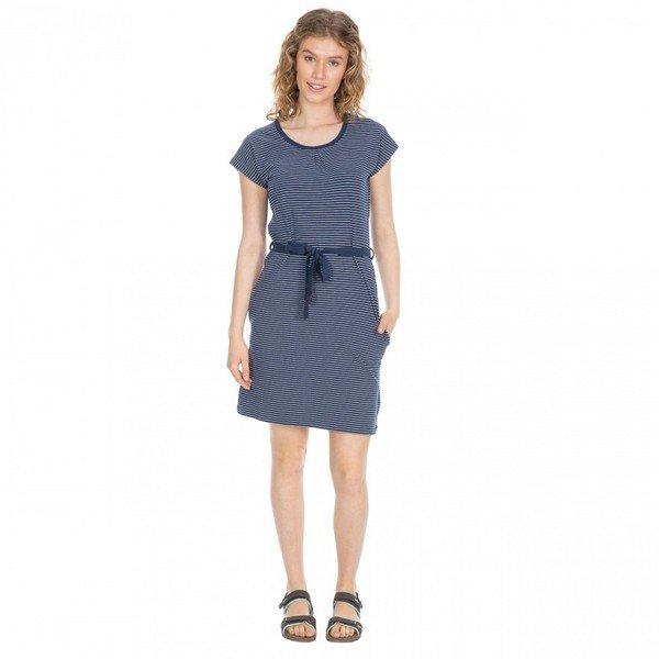 Trespass Lidia Baumwoll Gestreiftes A-Linien Kleid