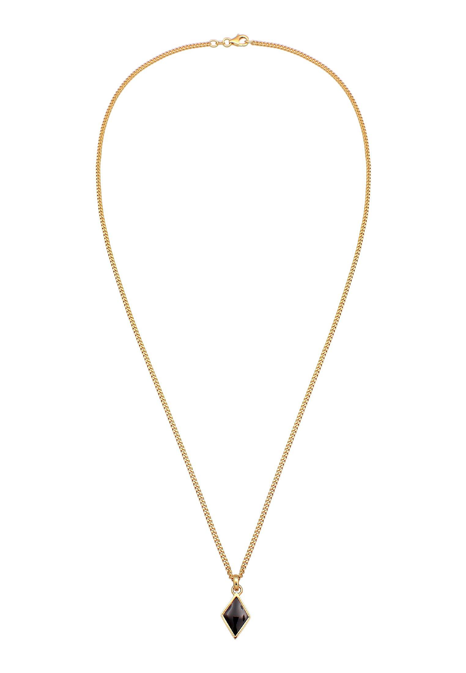 Kuzzoi Halskette Raute Emaille Geo Style 925 Silber