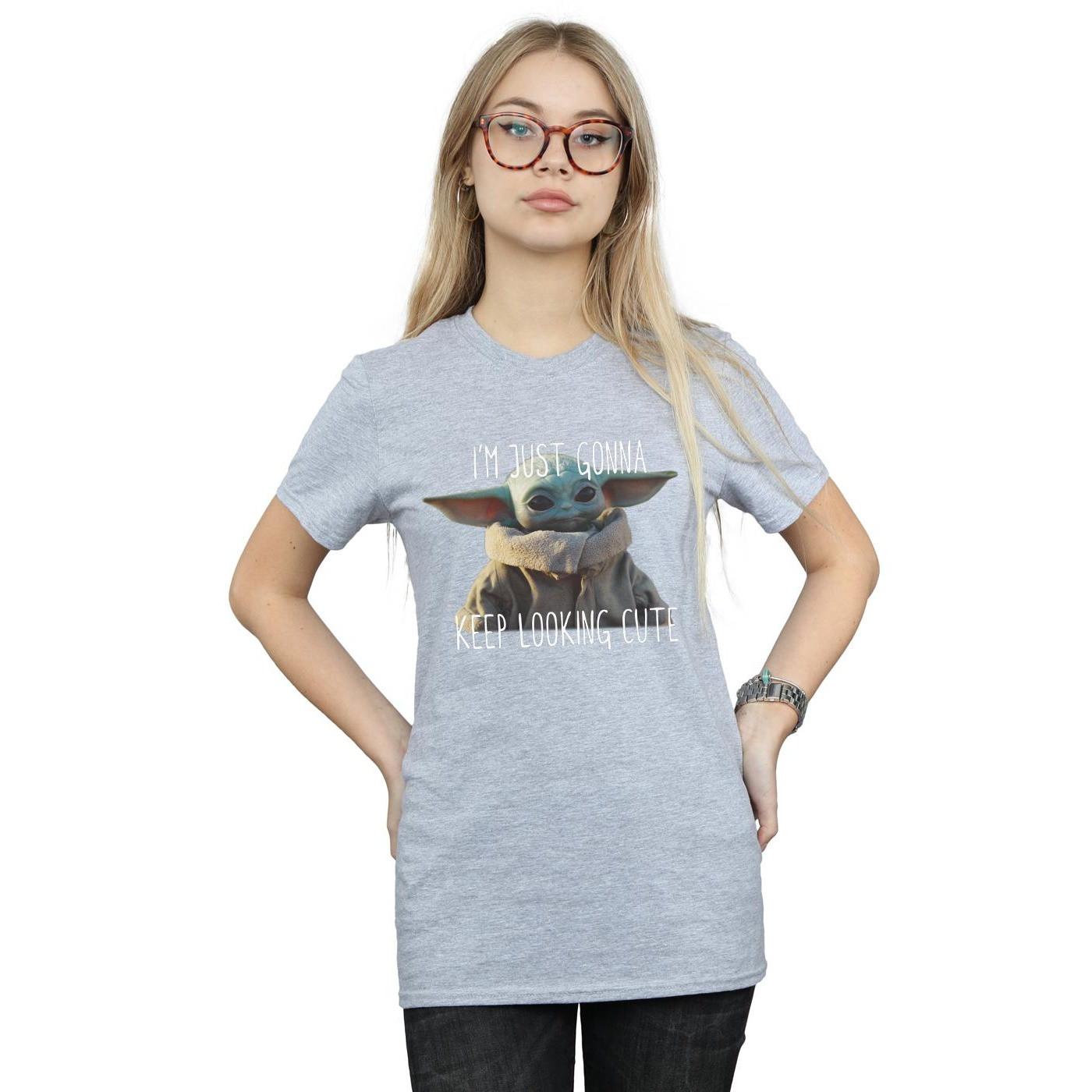 STAR WARS The Mandalorian Keep Looking Cute T-Shirt