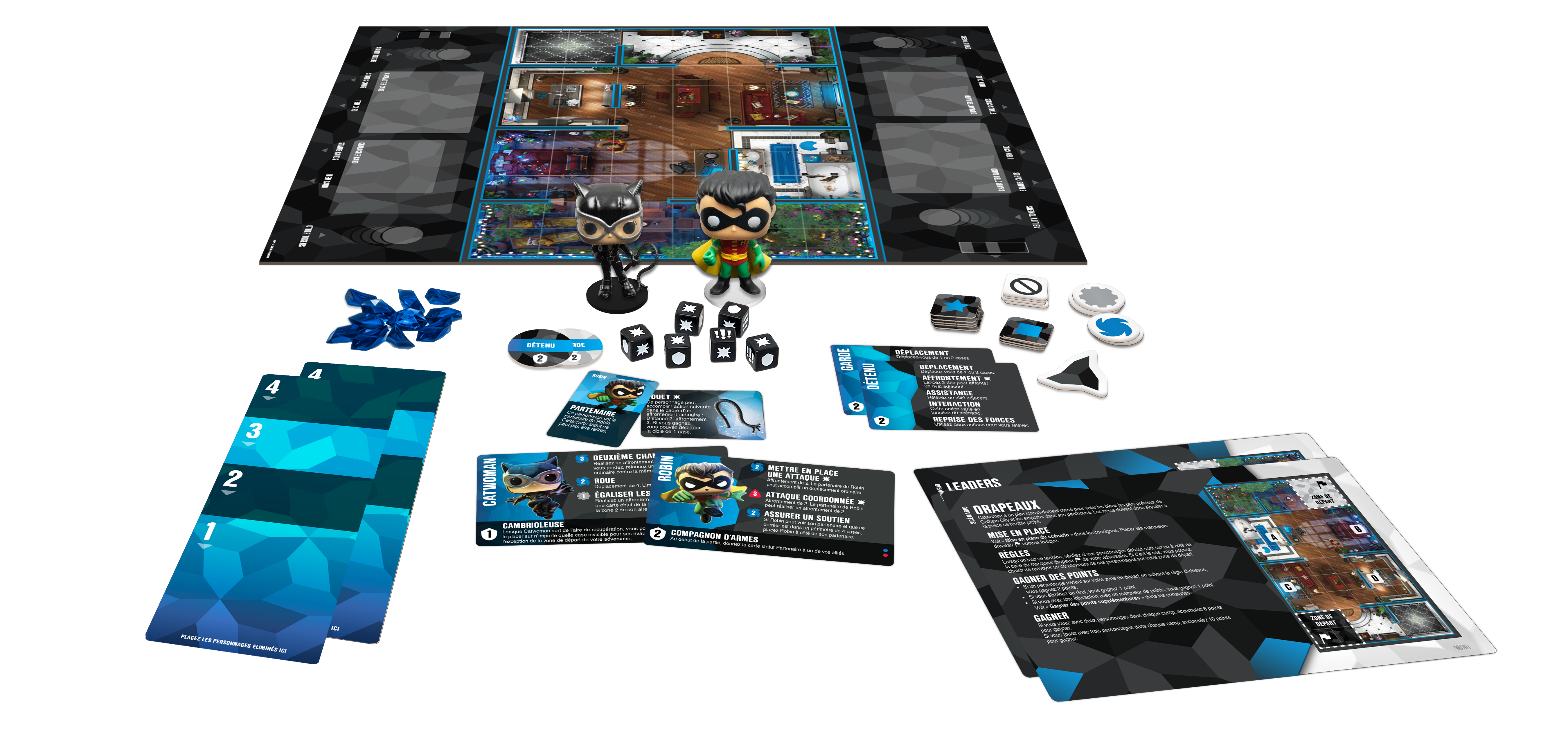 Funko Funkoverse DC Brettspiel Erweiterungspaket (Französisch)