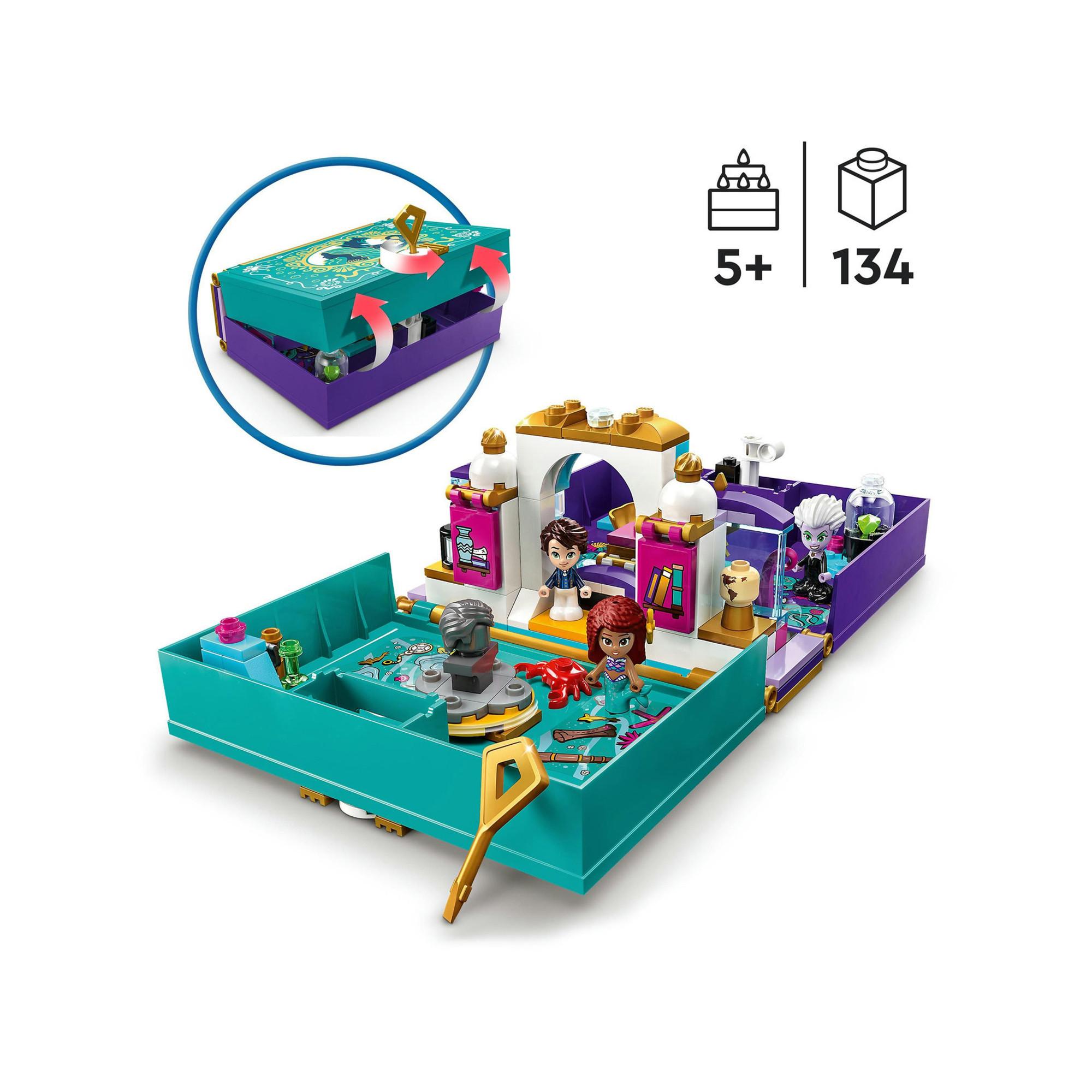 LEGO® 43213 Die kleine Meerjungfrau – Märchenbuch