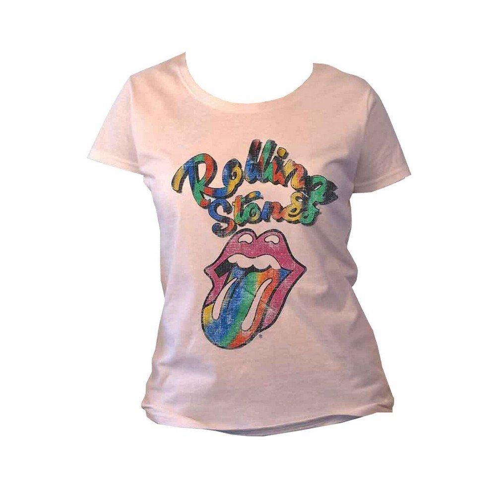 The Rolling Stones Rainbow Logo T-Shirt