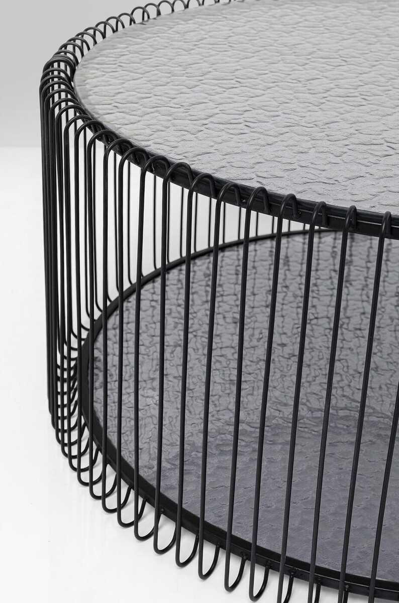 KARE Design Couchtisch Wire Double Bubble (2er-Set)