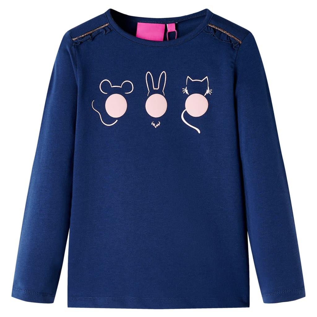 VidaXL Kinder langarmshirt gewebe