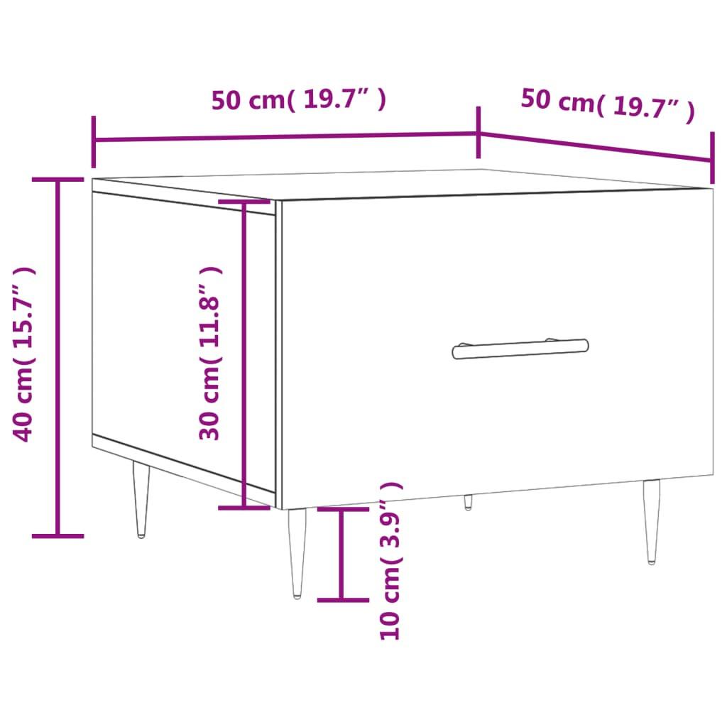 VidaXL Couchtisch holzwerkstoff
