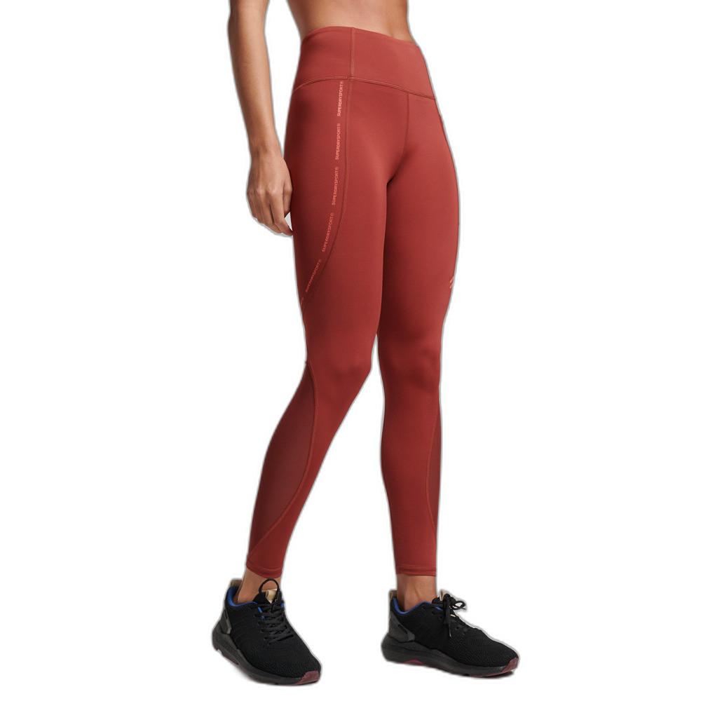 Superdry Legging eng anliegend lang Mesh Frau Active