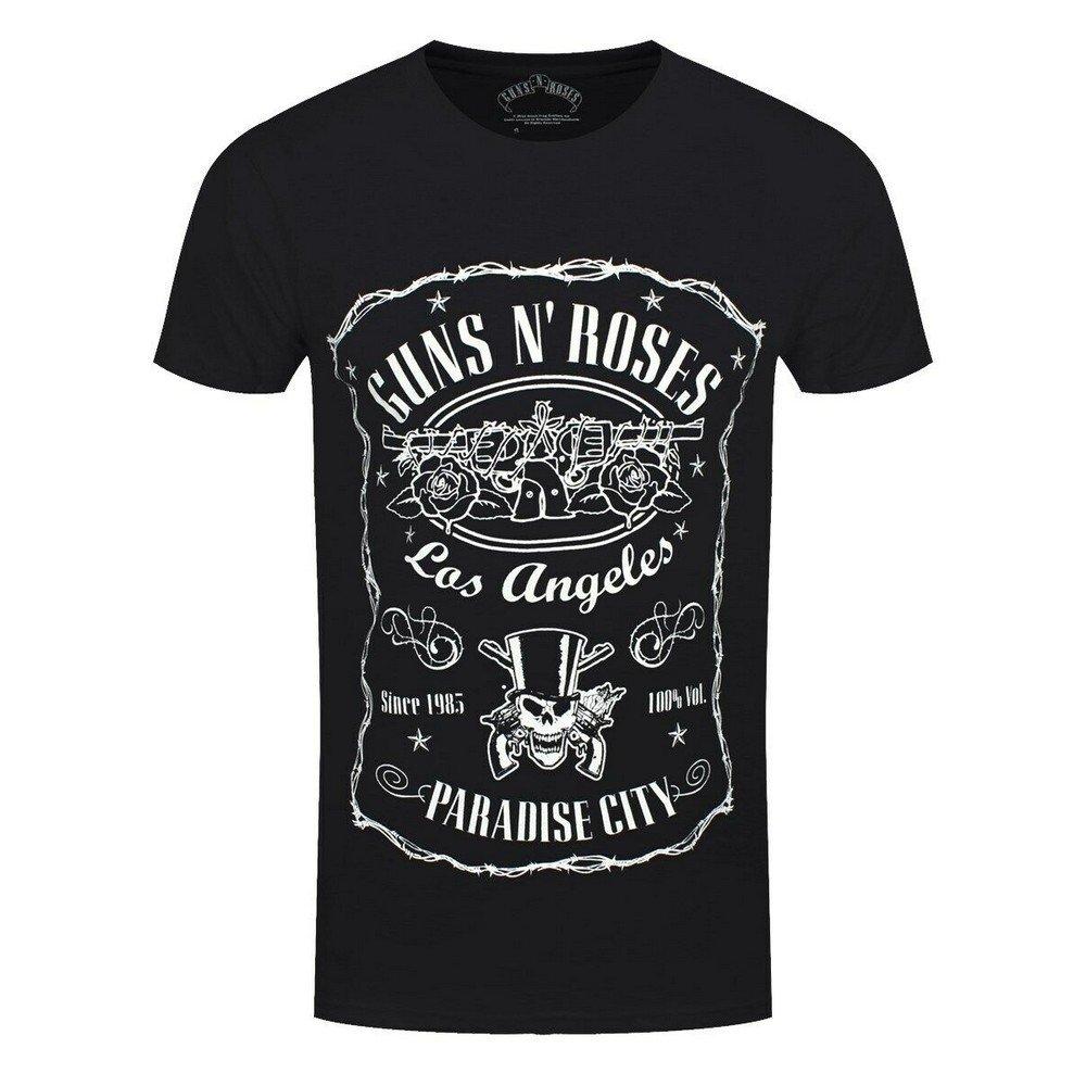 Guns N Roses Paradise City Label T-Shirt