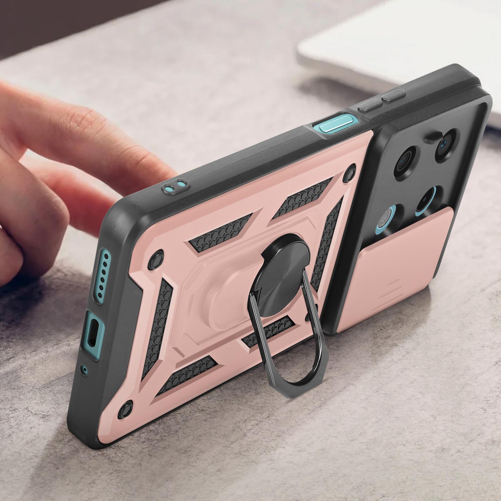 Avizar Ringhülle Redmi Note 13 5G Hellrosa